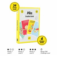 Little Pea_Εκπαιδευτικό Παιχνίδι OPPI Piks Creative Cards - 24